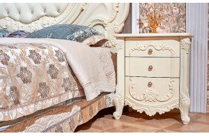 Кровать Элиза Люкс (крем) 1600х2000