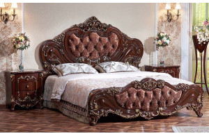 Кровать Элиза Люкс (орех) 1800х2000