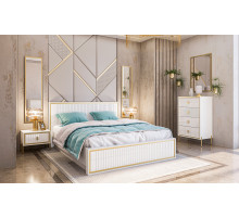 Спальня Люксор 2 (Белый глянец)