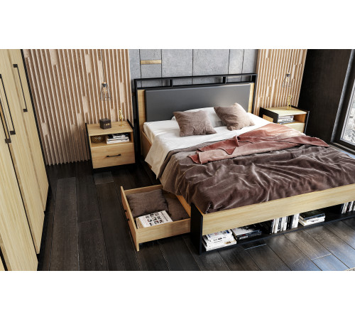 Тумба в прикроватная Стенли (Прованс) МН-037-02