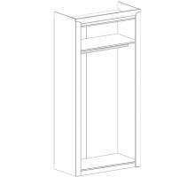 Шкаф для одежды двухдверный Соренто