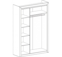 Шкаф для одежды трехдверный Соренто