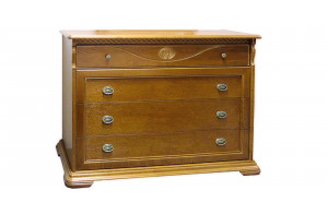 Бельевой комод Лика ММ-137-04 (медовый дуб+зп)