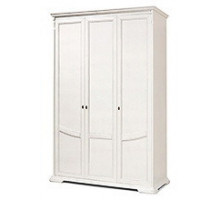 Шкаф для одежды Лика ММ-137-01/03Б (белая эмаль)