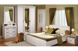 Спальня Нинель (белая эмаль)