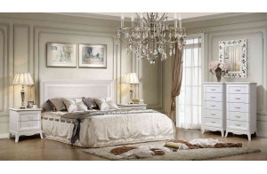 Спальня Амели 3 (выбеленный дуб)