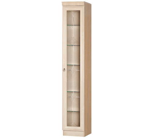 Шкаф витрина для посуды Инна 602 светлый